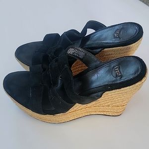 Ugg platform wedges